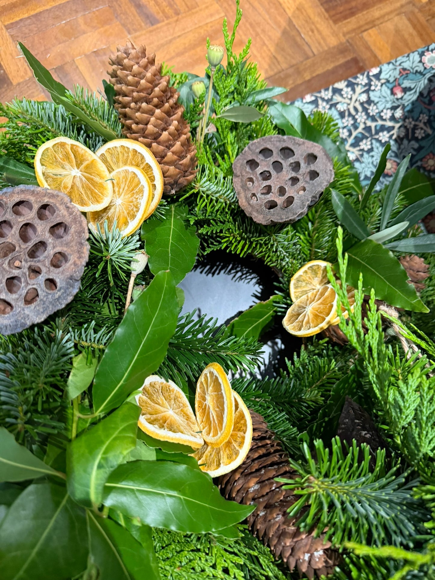 DIY Natural Wreath Kit - Fresh Foliage