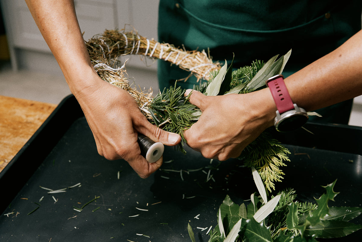 DIY Christmas Wreath Kit – Classic Fresh Wreath Kit