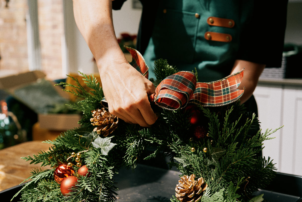 DIY Christmas Wreath Kit – Classic Fresh Wreath Kit